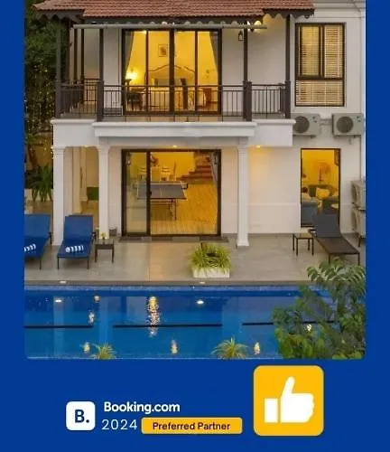 Ekostay Luxe - Jade Villa I Infinity Pool I Paddy Field Views Candolim