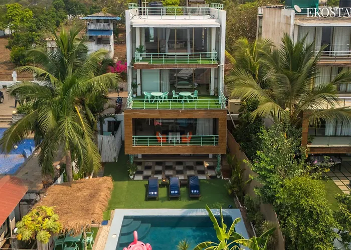 Ekostay Gold- Salt Water Villa I Sea View I 200 Meters From Beach Candolim