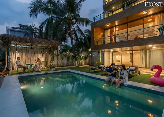 Ekostay Gold- Salt Water Villa I Sea View I 200 Meters From Beach Candolim